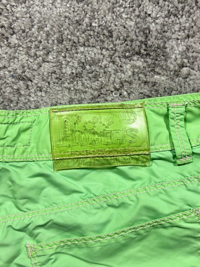 Roy Rogers bañador verde lima vintage M
