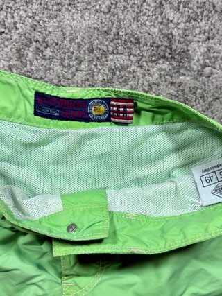 Roy Rogers bañador verde lima vintage M