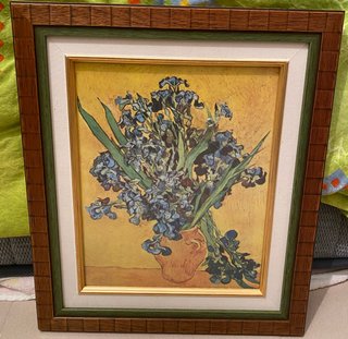 Cuadro Flores Van Gogh Lirios