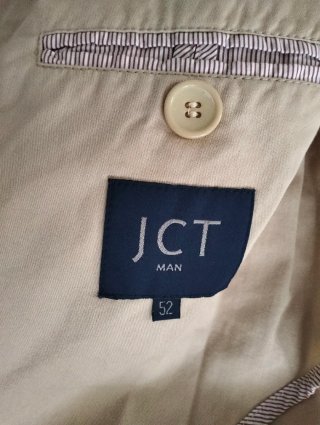 Blazer JCT Man Beige Taglia 52(art,30)