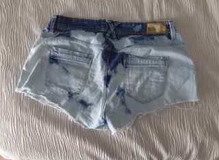 Shorts vaqueros tie-dye