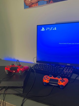 PS4 1TB Negra + 3 Mandos
