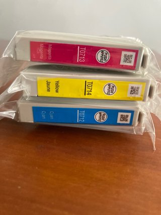 Cartucce Epson T071x Ciano, Giallo, Magenta