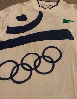 Camiseta firmada juegos olimpicos