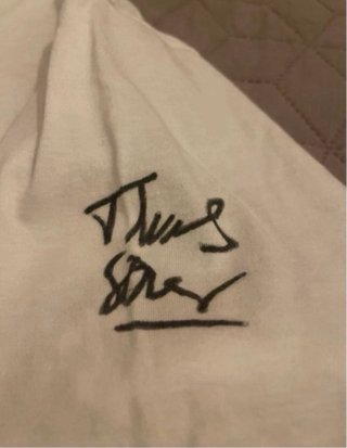 Camiseta firmada juegos olimpicos