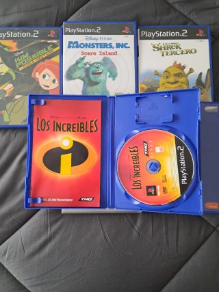 Colección Juegos PS2: Disney, Pixar, Dreamworks