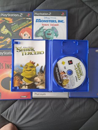 Colección Juegos PS2: Disney, Pixar, Dreamworks