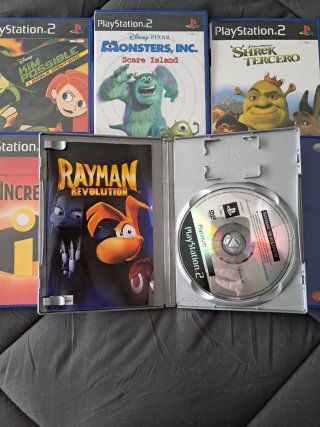 Colección Juegos PS2: Disney, Pixar, Dreamworks
