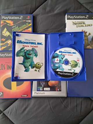 Colección Juegos PS2: Disney, Pixar, Dreamworks