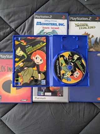 Colección Juegos PS2: Disney, Pixar, Dreamworks