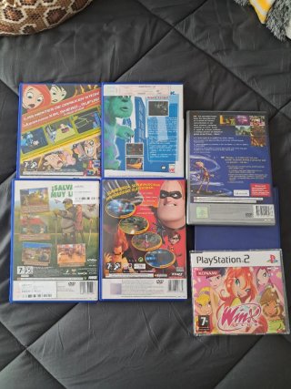 Colección Juegos PS2: Disney, Pixar, Dreamworks