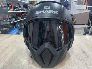 Casco Moto Shark Negro Mate talla M