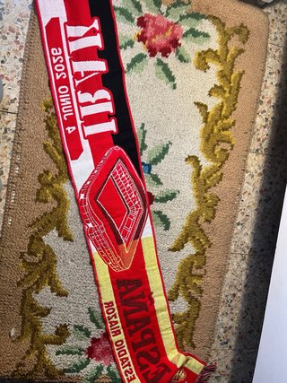 Bufanda Irak vs España 4 Junio 2026
