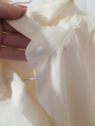 Camicia vintage anni 80 avorio / 80s cream shirt