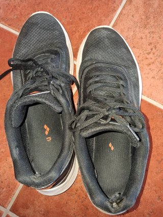 Scarpe Arena Uomo Nere Arancioni Taglia 44