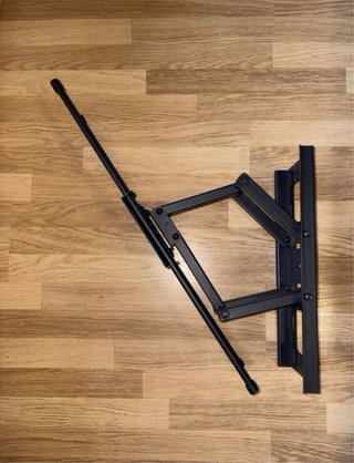 Soporte TV pared negro