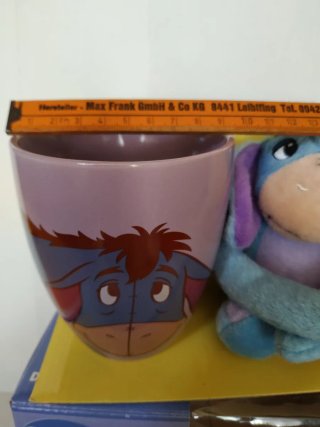 Tazza Disney Winnie the Pooh con peluche Ih-Oh