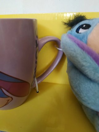 Tazza Disney Winnie the Pooh con peluche Ih-Oh