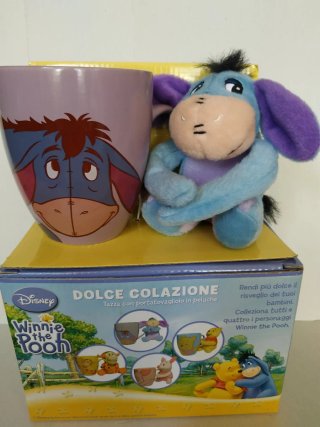 Tazza Disney Winnie the Pooh con peluche Ih-Oh