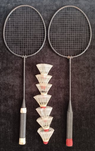 SET BADMINTON ARTENGO 6 RAQUETAS, VOLANTES Y RED