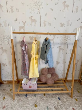 Perchero infantil de madera