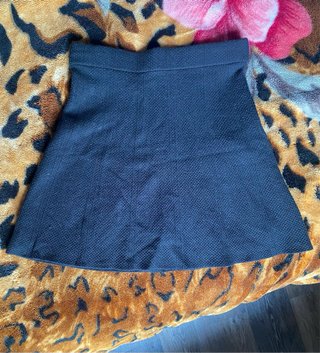 Mini falda negra Vintage