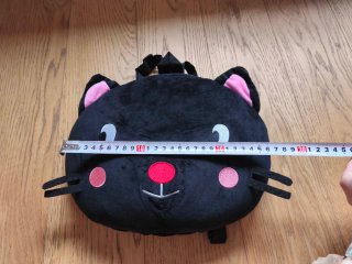 Mochila infantil gato peluche