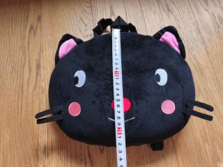 Mochila infantil gato peluche