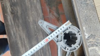 Juego 4 Patas Soporte Mesa Metal
