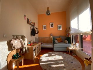 Cuna IKEA SUNDVIK gris 60x120 + COLCHÓN incluído!!