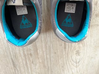 Zapatillas Le Coq Sportif Gris y Azul