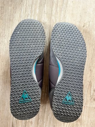 Zapatillas Le Coq Sportif Gris y Azul