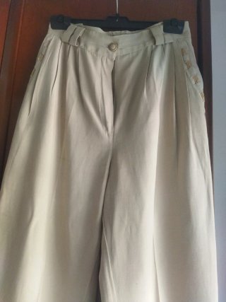 Traje Chaqueta Verano Beige