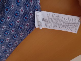 Vestido Pepe Jeans azul estampado