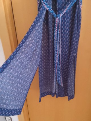 Vestido Pepe Jeans azul estampado