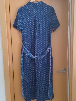 Vestido Pepe Jeans azul estampado