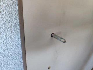 Escritorio de madera con cajones