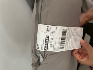 Cojín Lactancia + Funda Conejitos Ikea