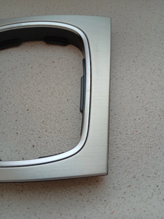 Moldura palanca aluminio Audi A3 8P Sline S3