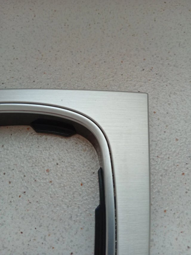 Moldura palanca aluminio Audi A3 8P Sline S3