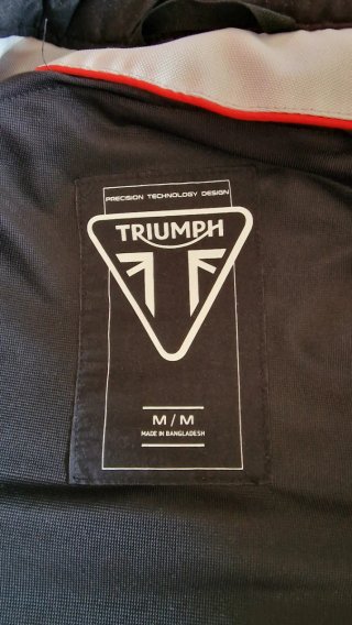 Chaqueta Moto Verano Triumph