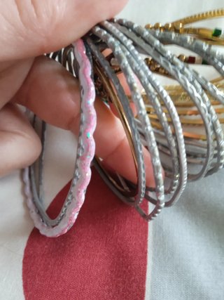 Lote Joyería Vintage Años 90: Pulseras y Collares