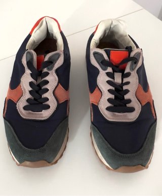 Zapatillas Sprinfielg Azul y Naranja
