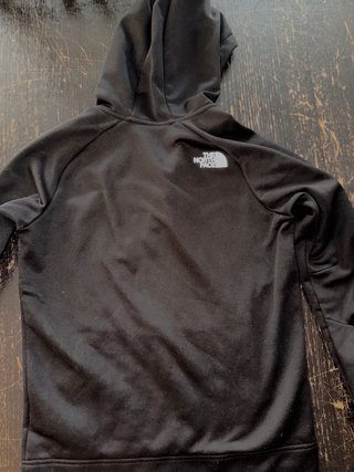 Sudadera The North Face Negra Media Cremallera
