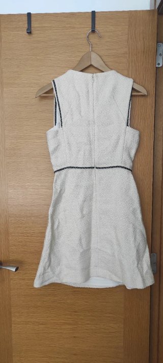 Conjunto Tweed Mango Chaqueta + Vestido XS