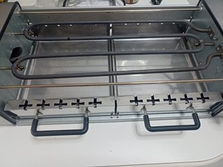 PIASTRA ELETTRICA TRISTAR, grigliata, barbecue, spiedini