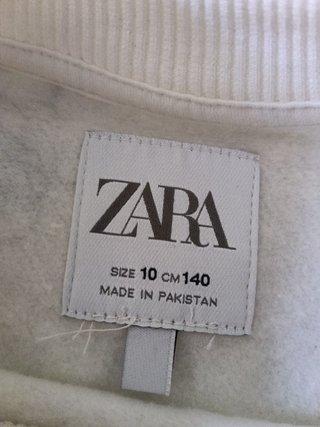 Sudadera Zara Estampada Talla 10