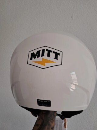 Casco Jet MITT Blanco Talla M