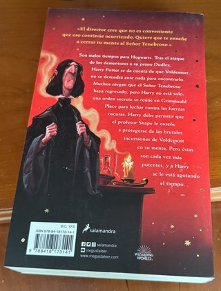 Libros Harry Potter - Editorial Salamandra