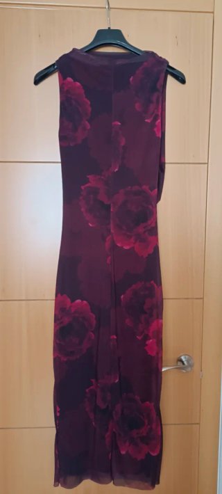Vestido midi estampado floral